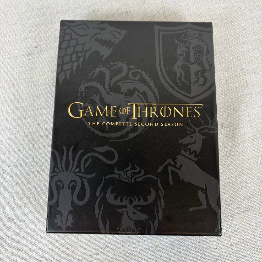 HBO Game Of Thrones The Complete Second Season DVD Set 5 Discs